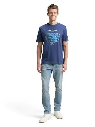 TOM TAILOR | T-Shirt | blau